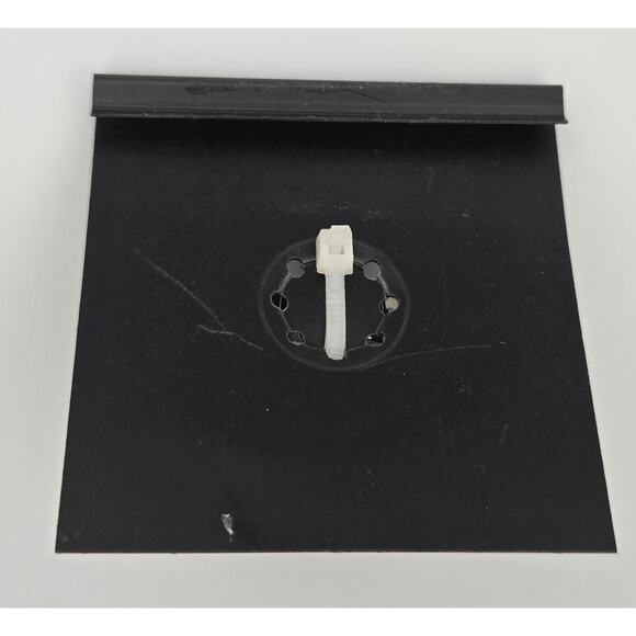 Tanya Creations Large Purple Rhinestone and Silver Toned Stretchy Band Ring - Picture 8 of 8